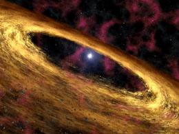 Dysk protoplanetarny okrajcy pulsara