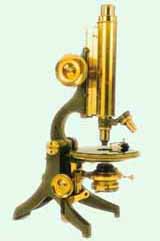 mikroskop z XIX wieku