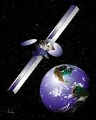 satelita krążący wokół Ziemi